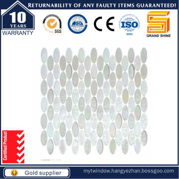 Oval Shape Glass Mosaic Kse9308